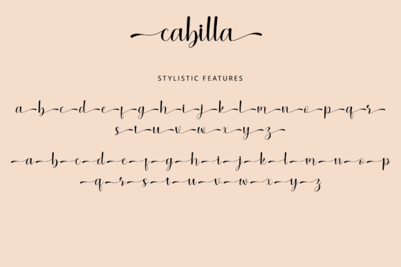 Cabilla Font - Preview 6