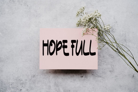 Hard Work Font - Preview 3