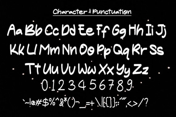 Hard Work Font - Preview 4