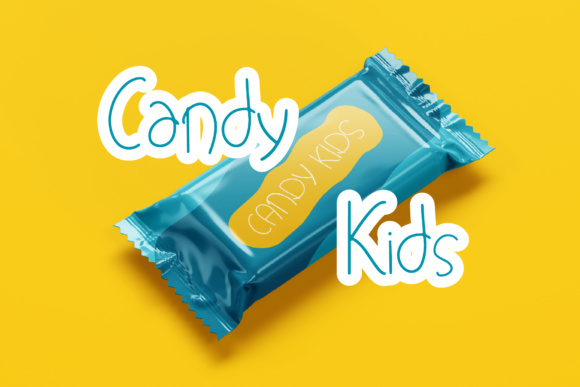 Little Kids Font PNG with transparent background - Preview 3
