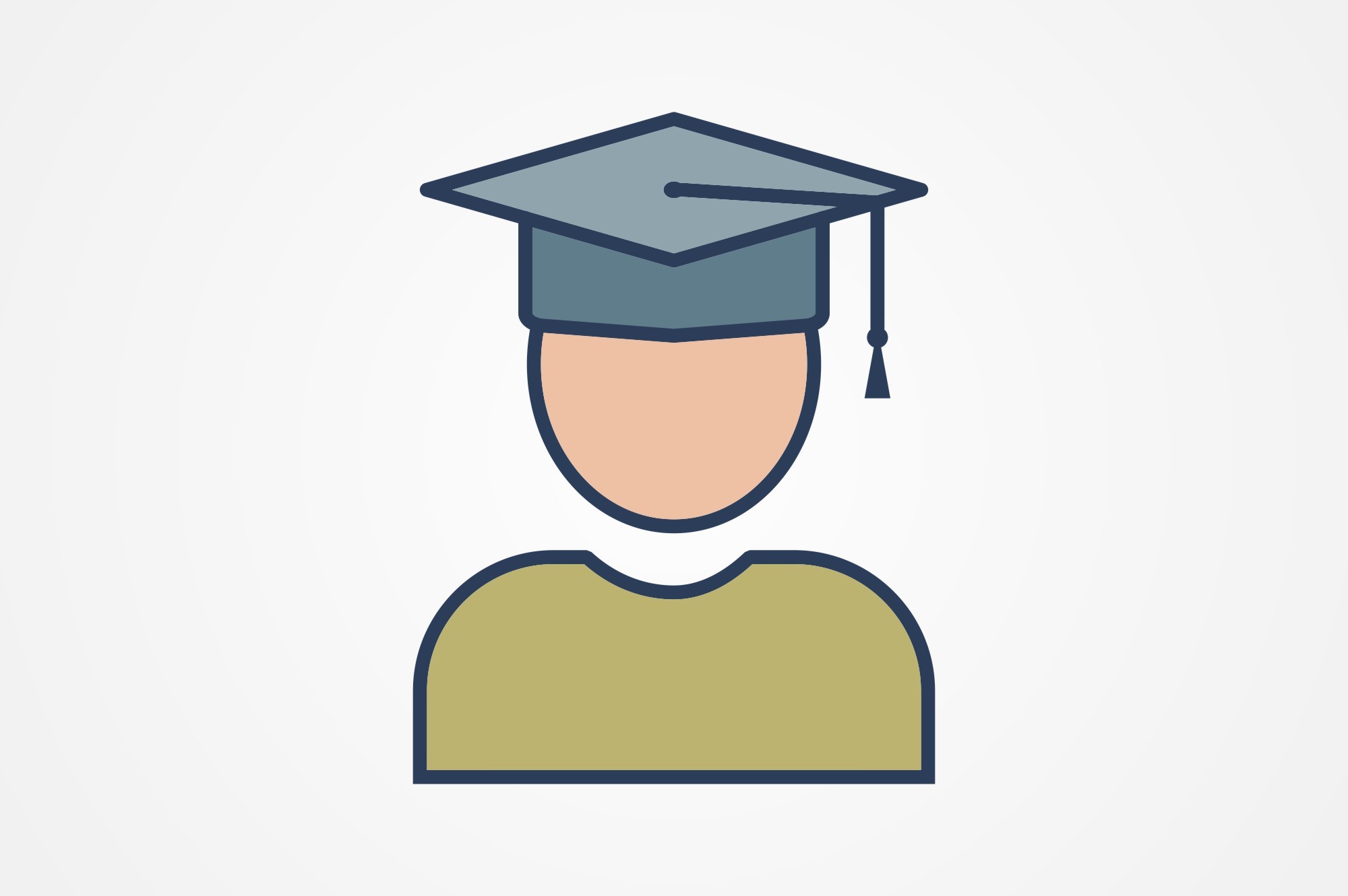 Student Line Filled Icon Graphic by Graphic Nehar · Creative Fabrica