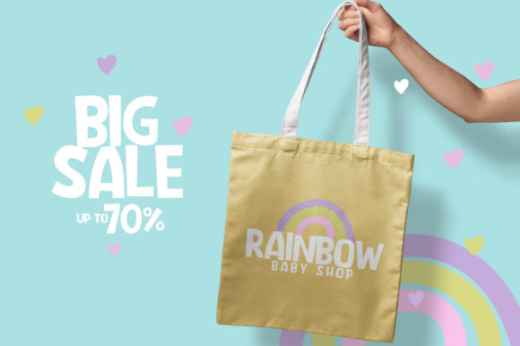 Aloha Rainbow Font - Preview 4