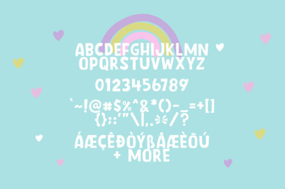 Aloha Rainbow Font - Preview 5