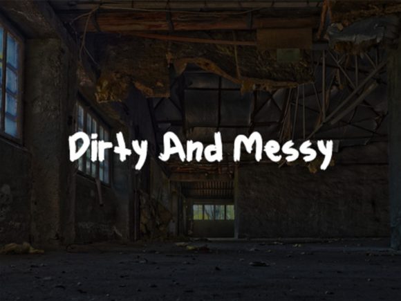 Destroyed Buildings Font - Preview 2