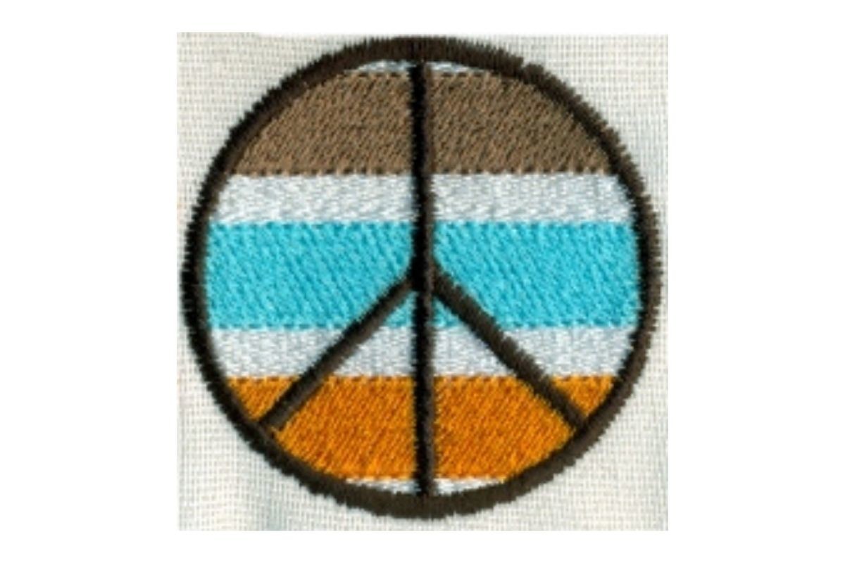 Hippie Striped Peace