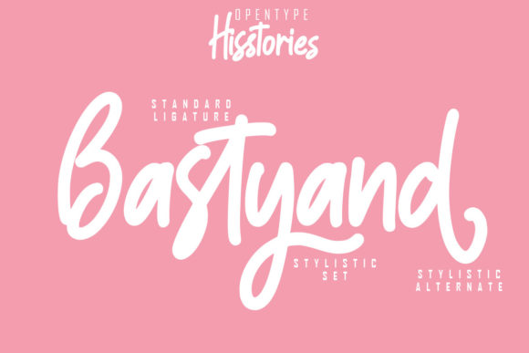 Hisstories Font PNG with transparent background - Preview 2