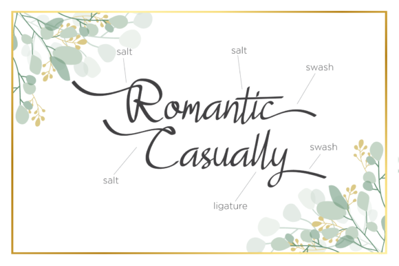 Juliyeta Font PNG with transparent background - Preview 3