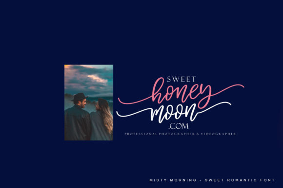 Misty Morning Font PNG with transparent background - Preview 2