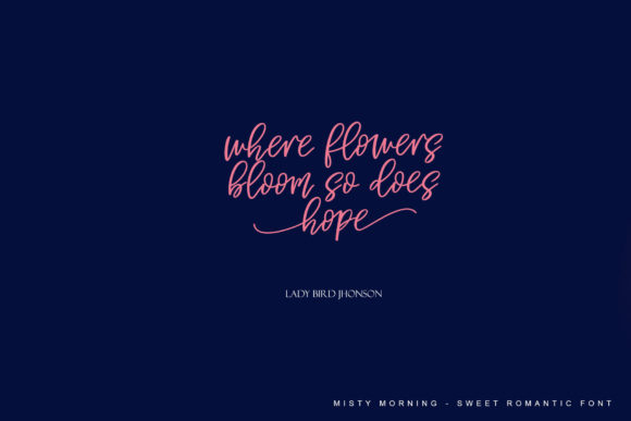 Misty Morning Font PNG with transparent background - Preview 6