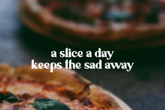 Ravioli Font PNG with transparent background - Preview 4