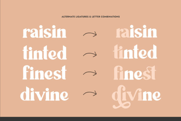 Ravioli Font PNG with transparent background - Preview 5