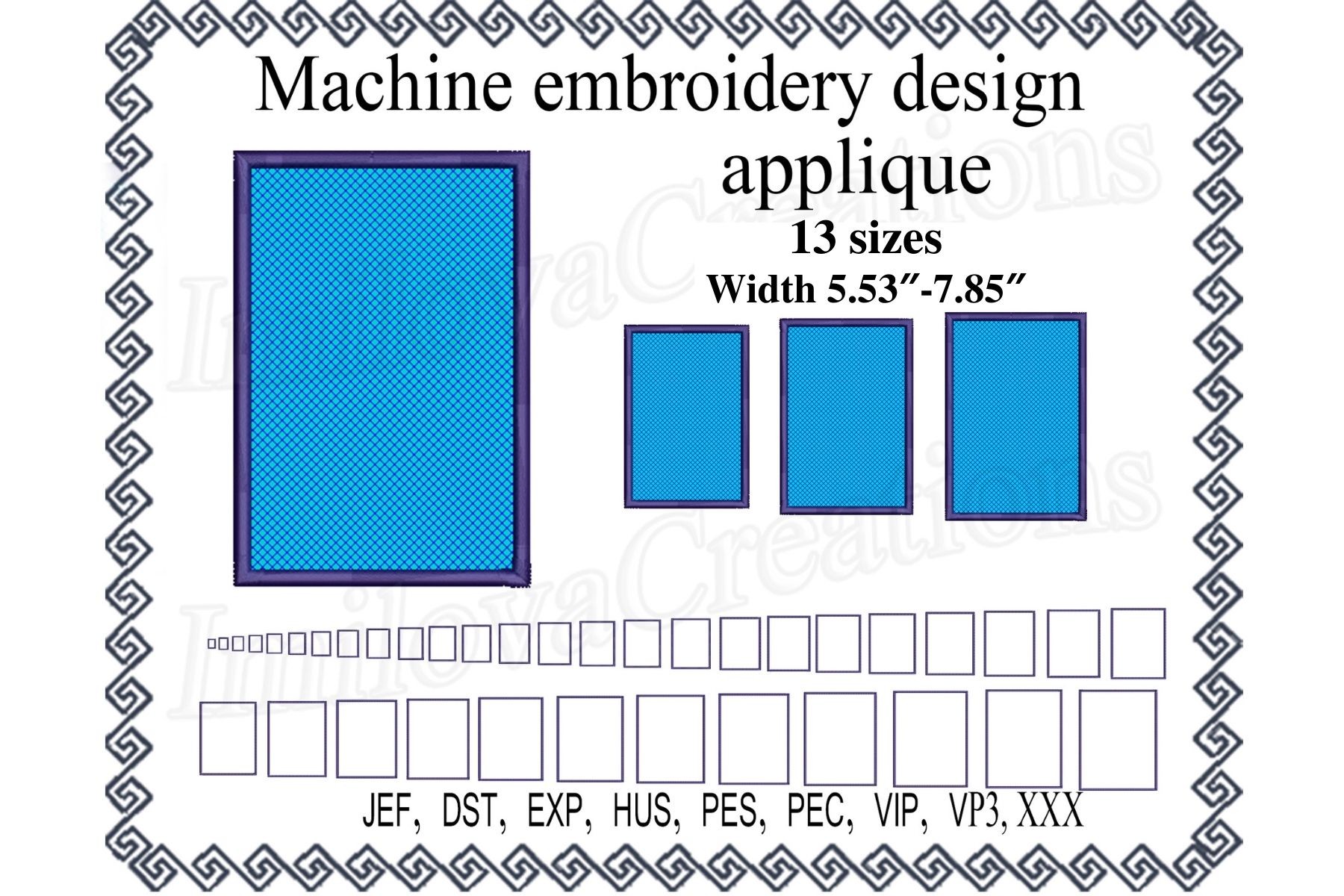 Rectangle Applique