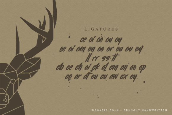 Rosario Font font preview - 6