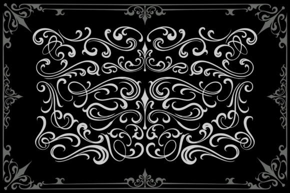 Royal Wonder Font PNG with transparent background - Preview 6