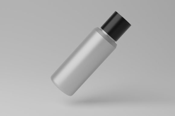 3D Illustration. Blank Bottle Mockup Graphic Bottles & Jars By graphicidenic