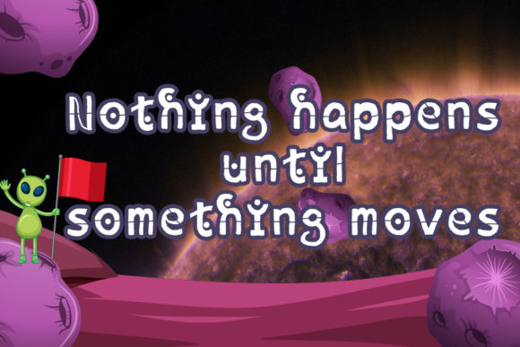 Baby Alien Font - Preview 1