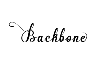 Backbone SVG Typography Graphic by expressyourself82 · Creative Fabrica