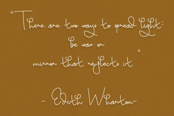 Bright Star Font - Preview 2
