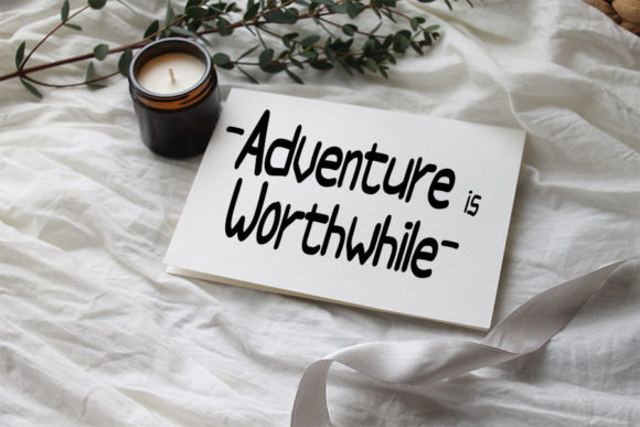 Camping in Summer Font - Preview 3