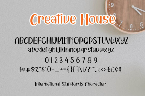 Creative House Font - Preview 3