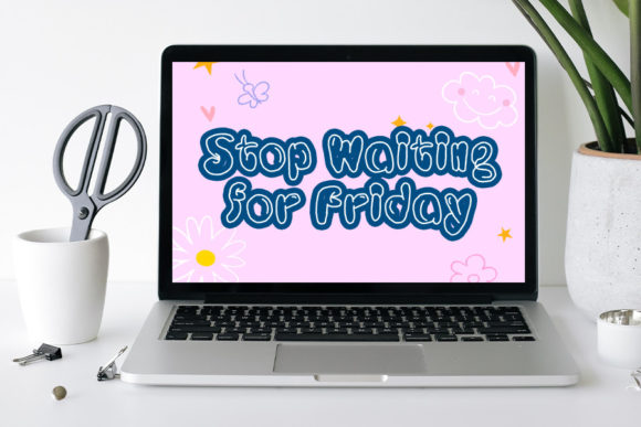Cute Weekend Font - Preview 2