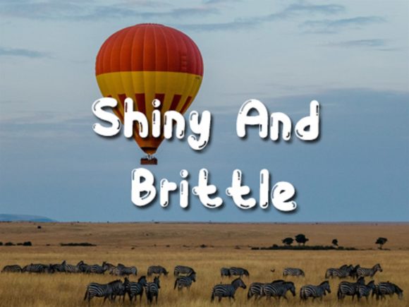 Flying Balloons Font - Preview 3