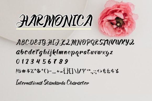 Harmonica Font - Preview 3