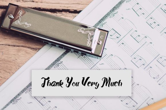 Harmonica Font - Preview 5