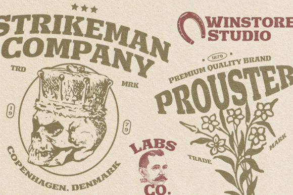 Hulberk Font PNG with transparent background - Preview 6
