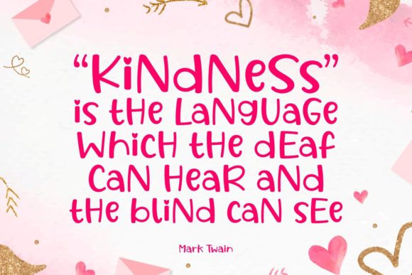 Kindness Heart Font - Preview 3