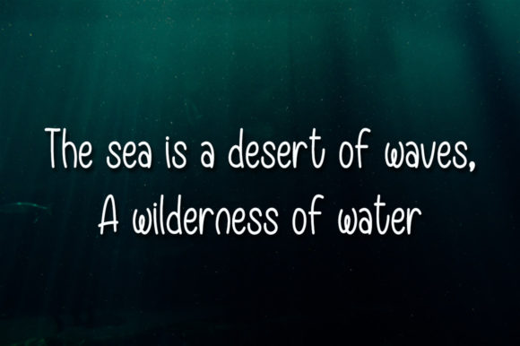 Like Water Font PNG with transparent background - Preview 1