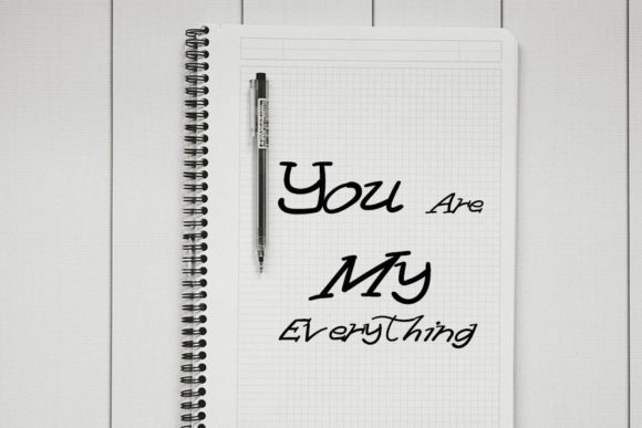 Mothers Day Font PNG with transparent background - Preview 1