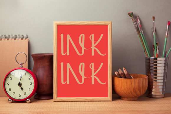 Night Moment Font PNG with transparent background - Preview 3