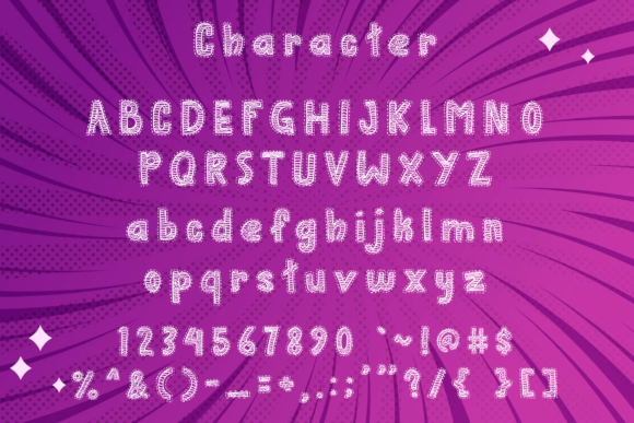 Rain First Font PNG with transparent background - Preview 3