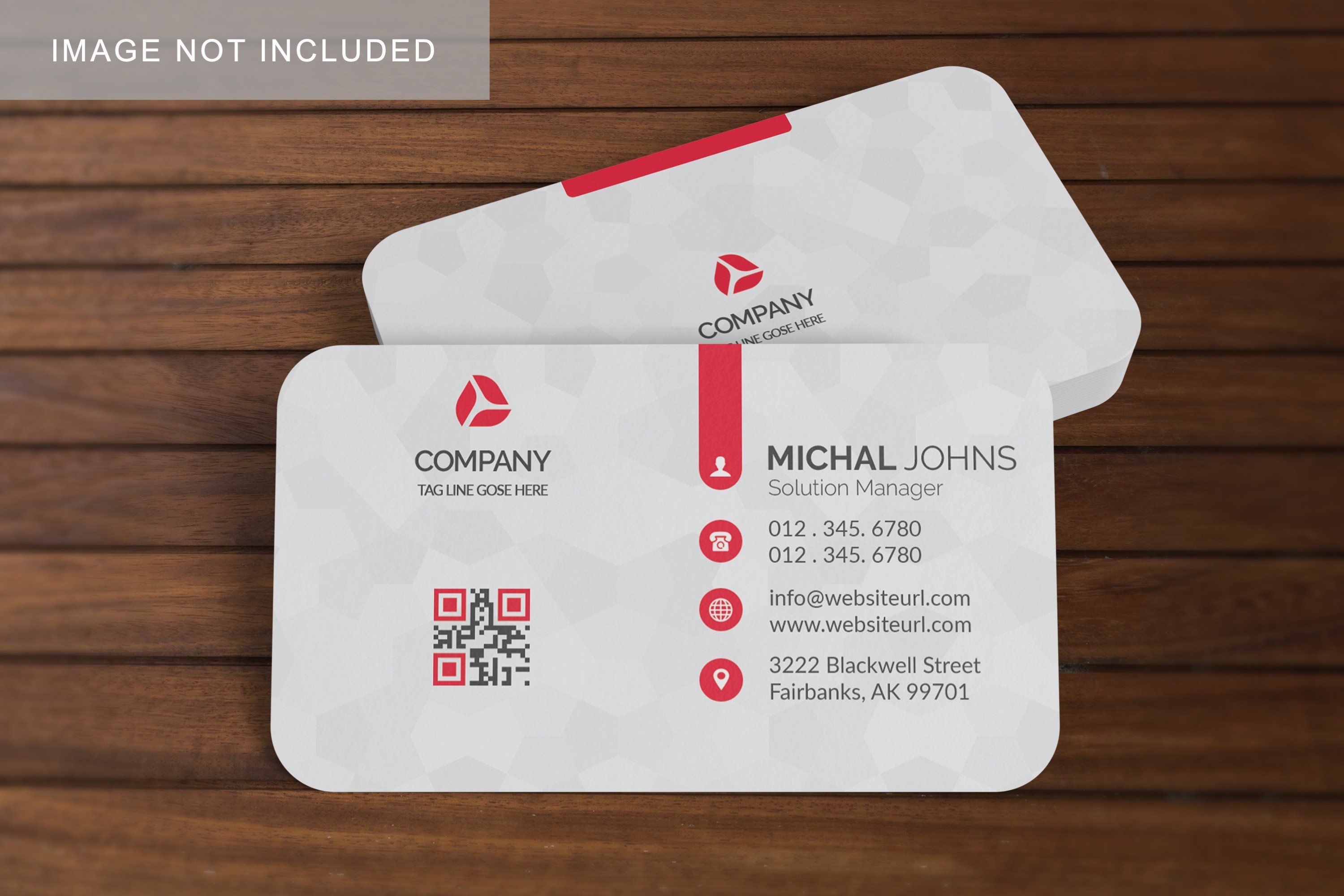 Realistic Business Card Mockup V2 Graphic by Ian Mikraz · Creative Fabrica