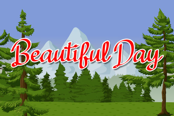 Senelly Font PNG with transparent background - Preview 1