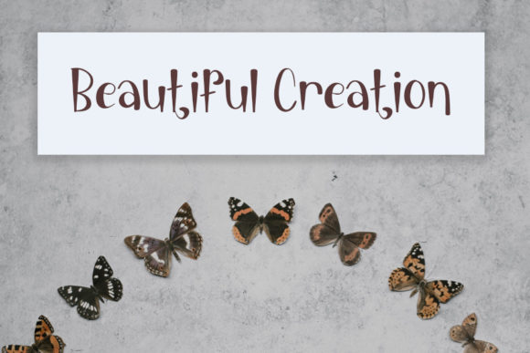 Small Farmhouse Font PNG with transparent background - Preview 1