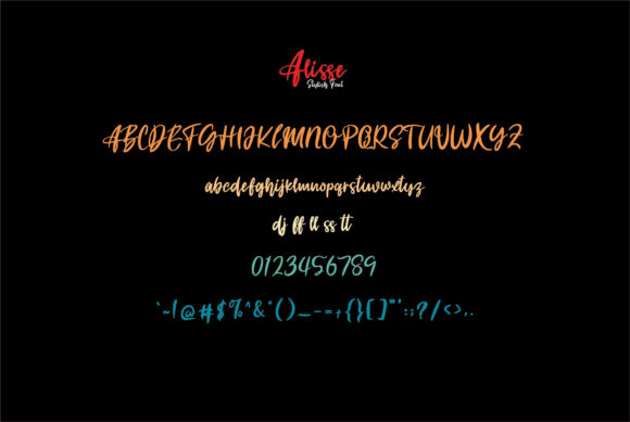Alisse Font - Preview 5