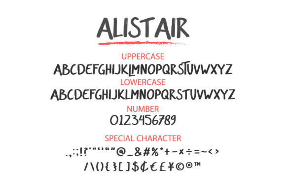 Alistair Font - Preview 4