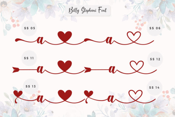 Billy Stephanie Font - Preview 3