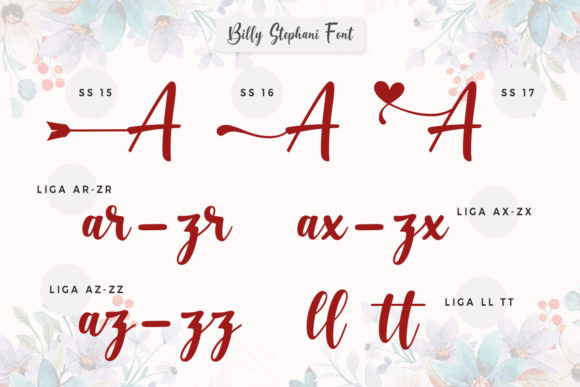 Billy Stephanie Font - Preview 4