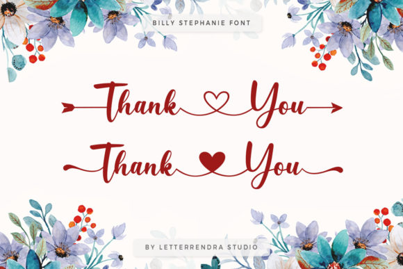 Billy Stephanie Font - Preview 5