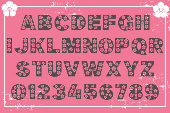 Blossom Font - Preview 1