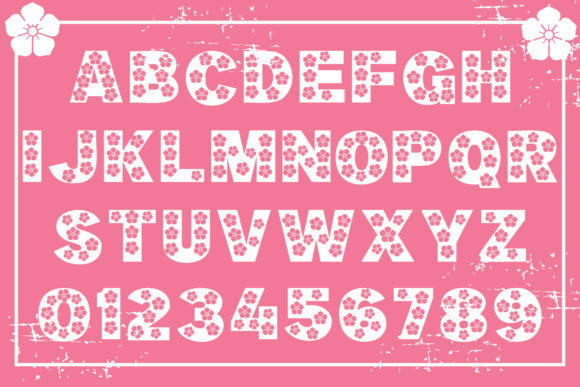 Blossom Font - Preview 2