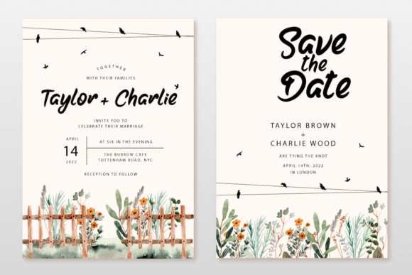 Dating Font - Preview 3