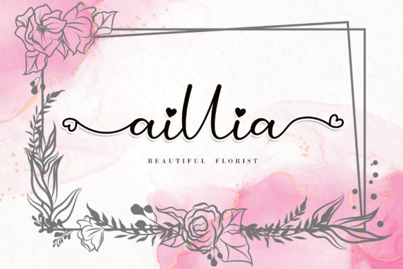 Demillina Font - Preview 1