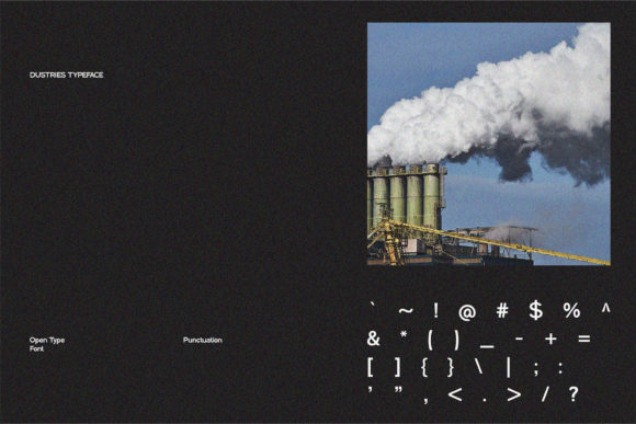 Dustries Font - Preview 4
