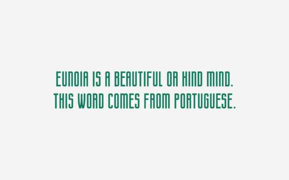 Eunoia Font PNG with transparent background - Preview 1