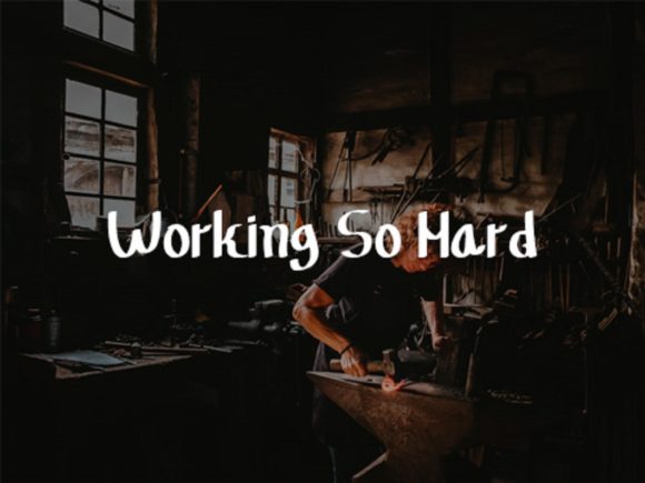 Expert Blacksmith Font - Preview 1