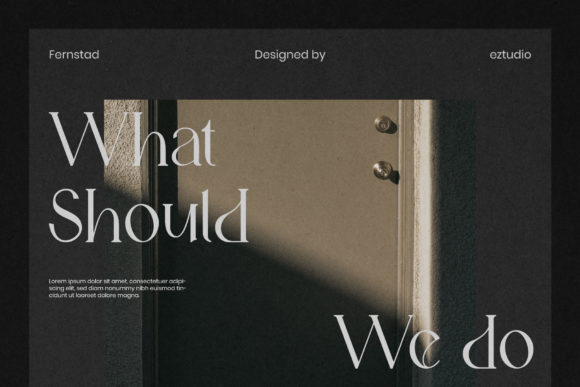 Fernstad Font - Preview 4